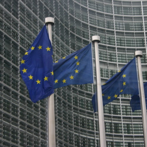 EU-Fahnen