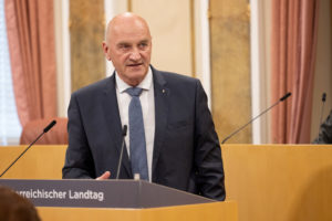 KO Dörfel im Landtag Fotocredits: Land OÖ/Margot Haag
