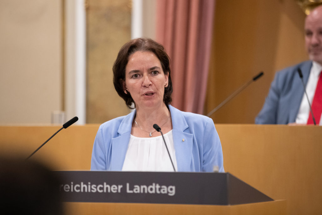 OÖVP-Bildungssprecherin Regina Aspalter